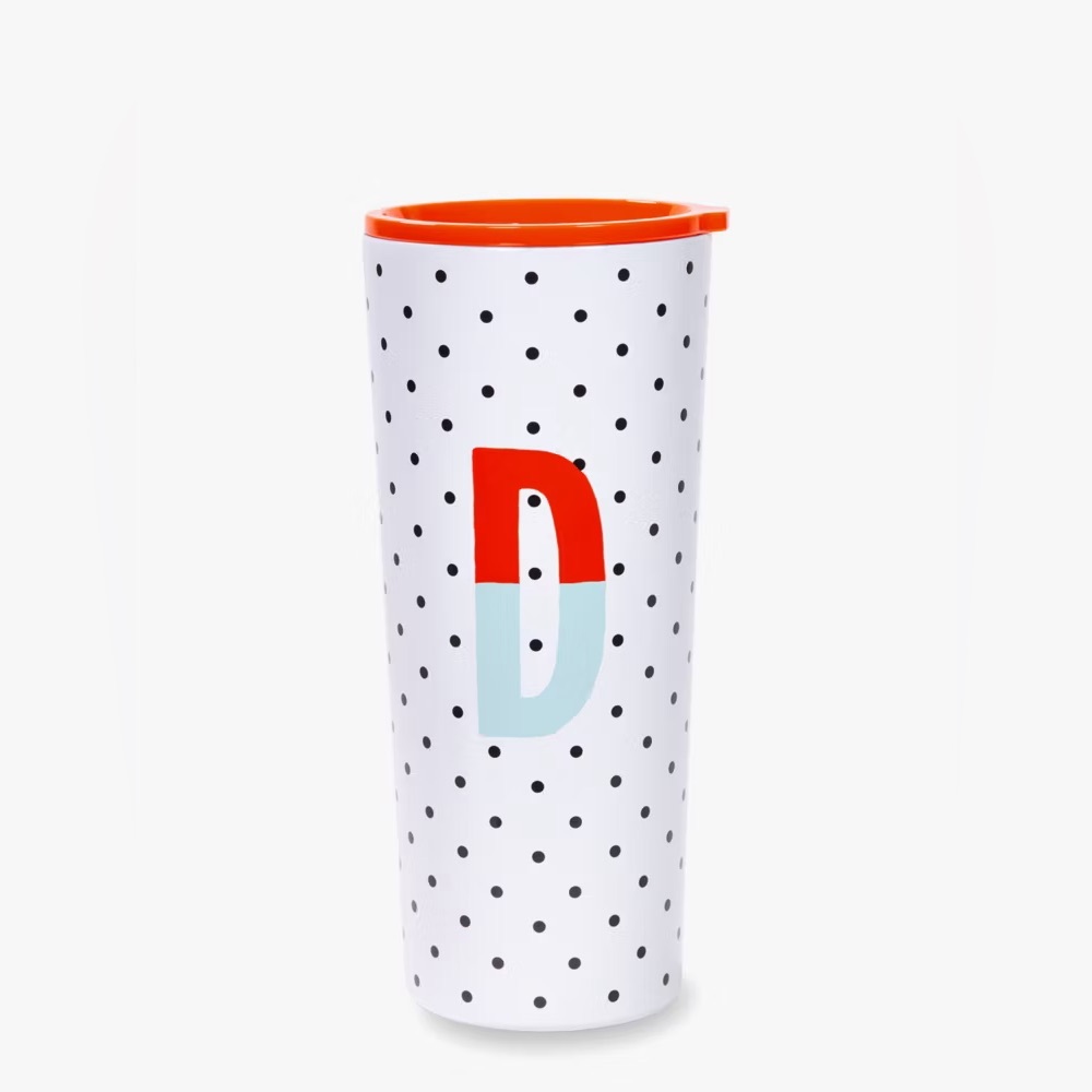 ⚡️15 Kate Spade D Sparks Of Joy Stainless Steel Tumbler